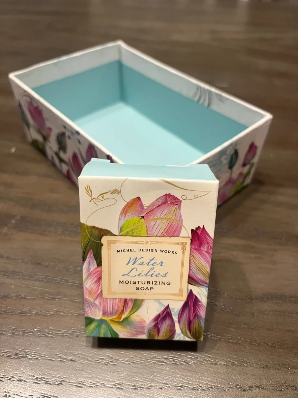 Michel Design Works Water Lilies Soap & Candle 4-Piece Collection